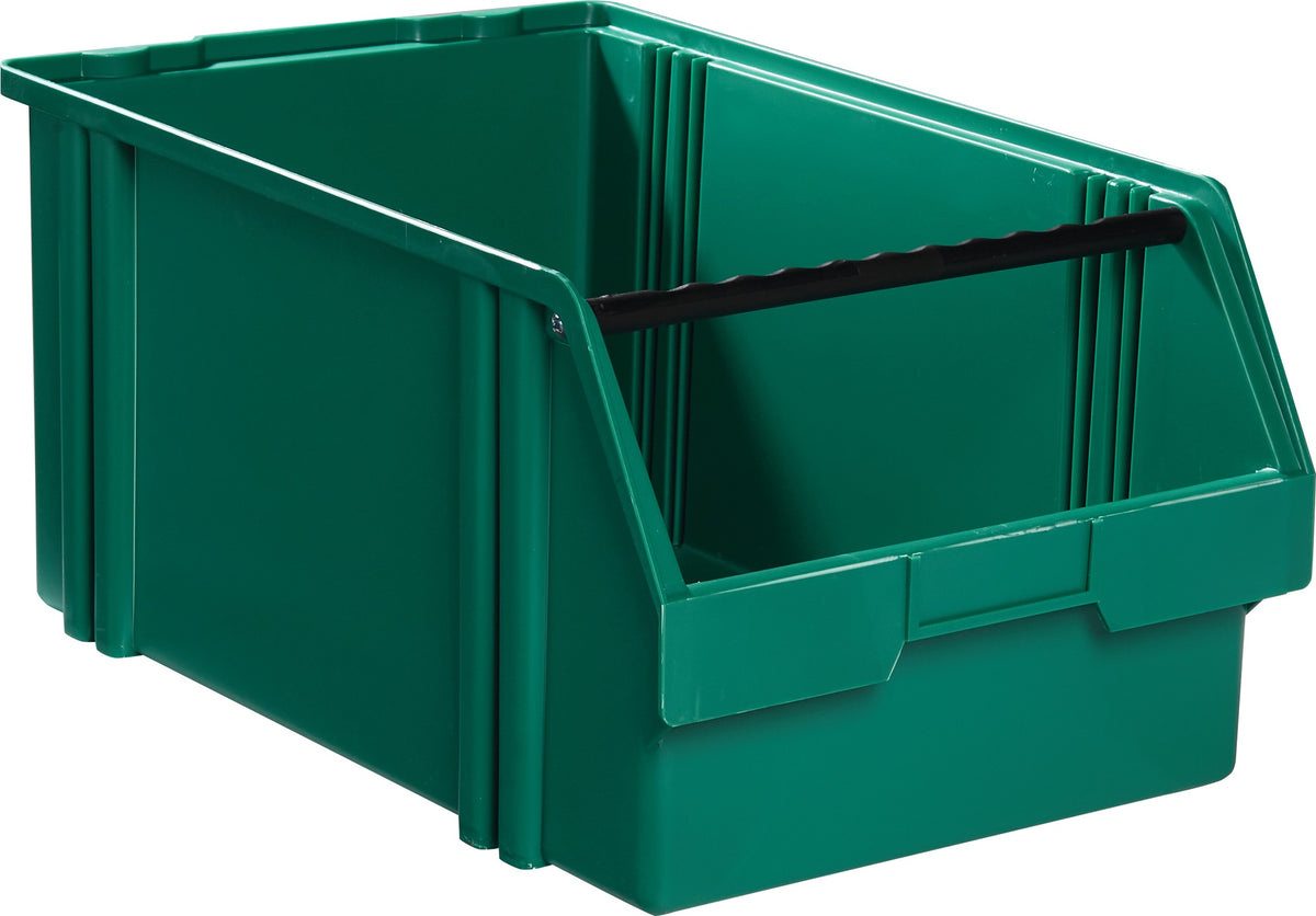 LA-KA-PE Sichtlagerkasten LK 85/65x105x45 mm PS rot – 50 Stück