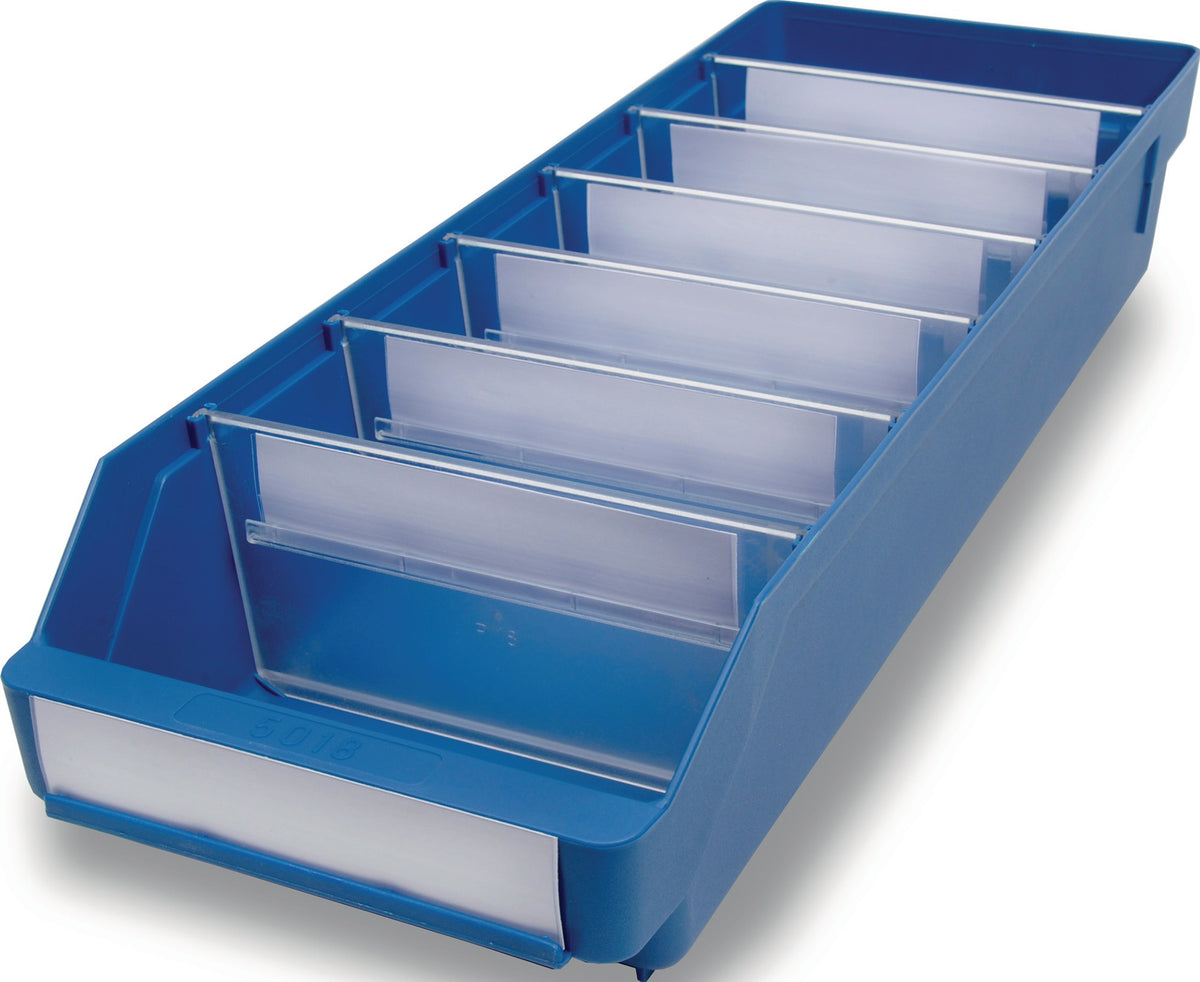 Stemo Regalkasten 300x120x95 mm blau PP – 30 Stück Set