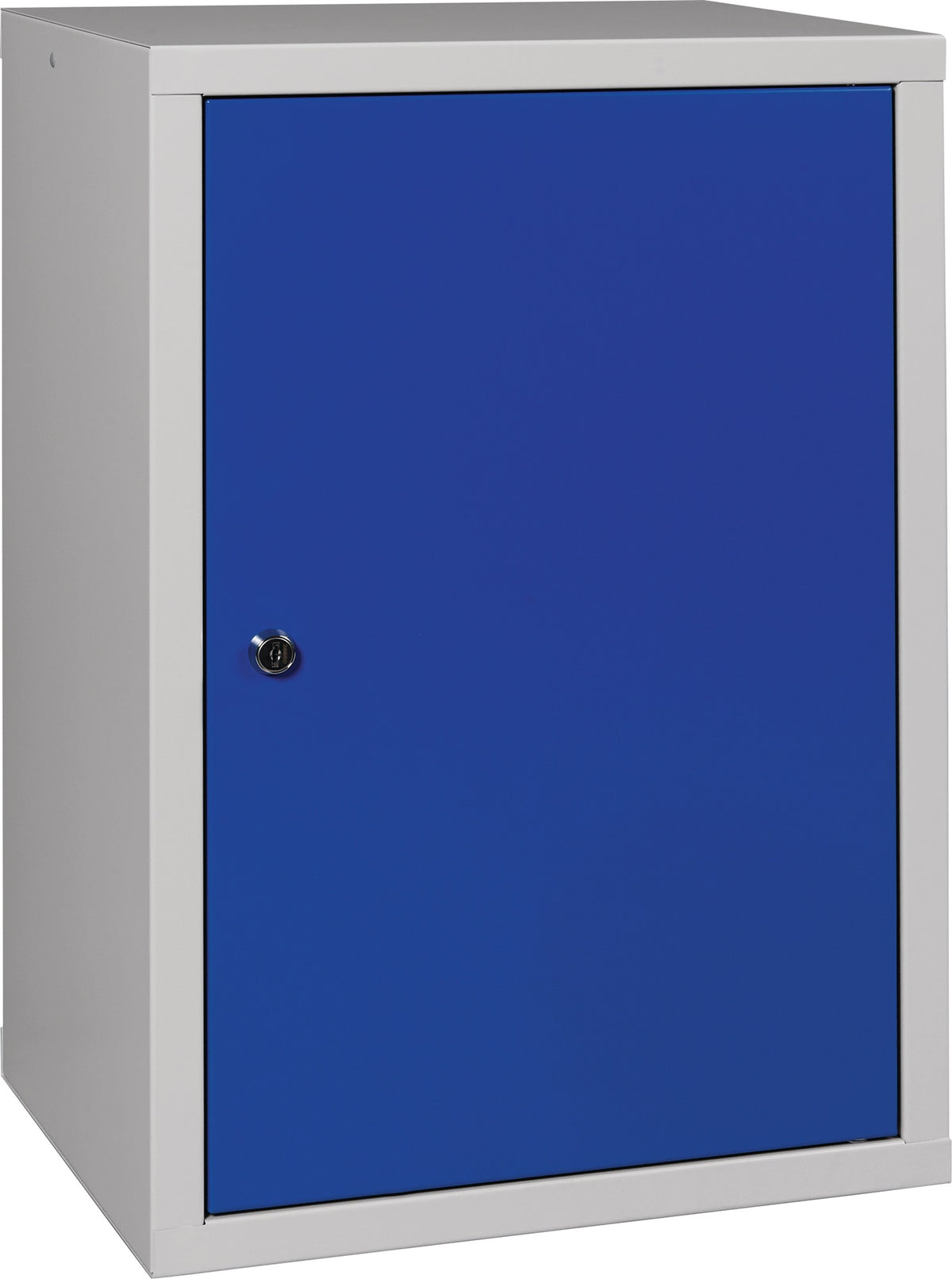 NORDWEST Hängeschrank H600xB400xT300mm Vollblech, 1 Boden, lichtgrau