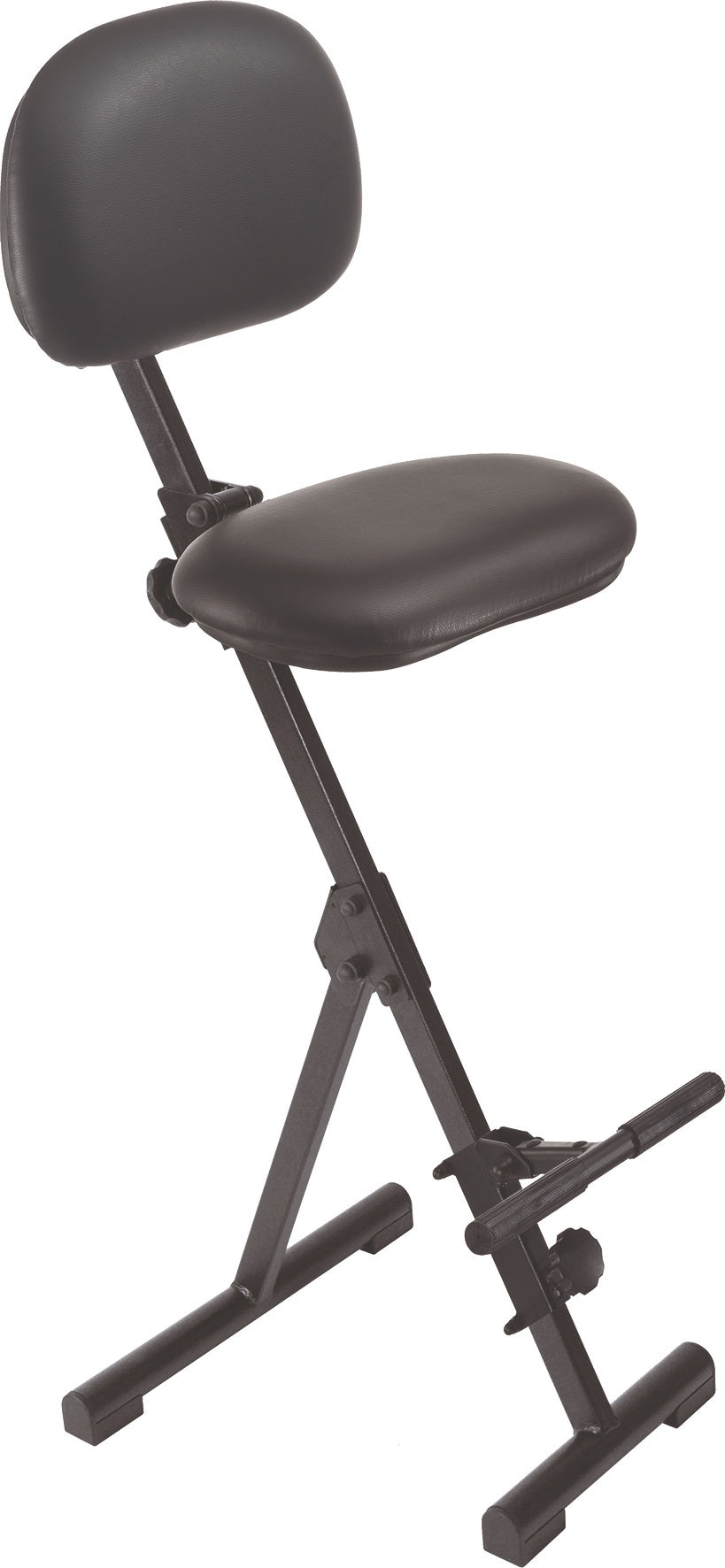 Stehhilfe AF-SR-KL-AH von MEY – Kunstleder, Sitzhöhe 540–900 mm, Klappgestell, schwarz