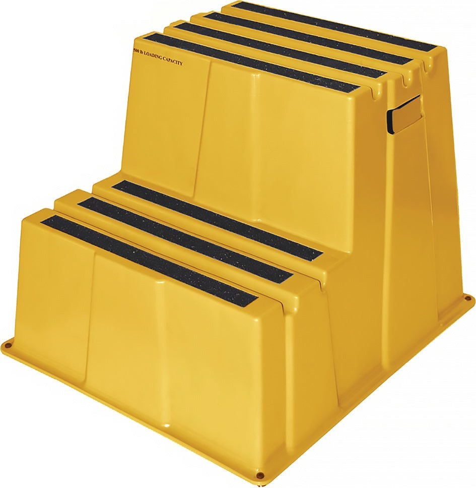 Twinco Solution Schwerlasttritt 1 Stufe rot – 260 kg Belastbarkeit, rutschfest, UV-stabil