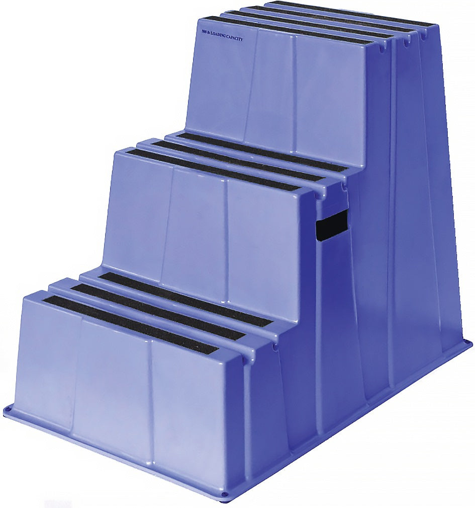 Twinco Solution Schwerlasttritt 1 Stufe rot – 260 kg Belastbarkeit, rutschfest, UV-stabil