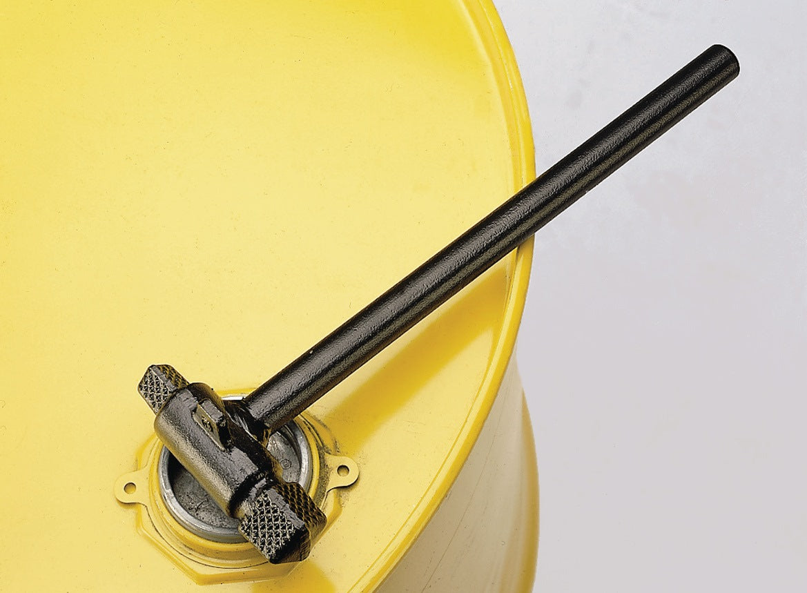 Rasche Umformtechnik Fass-Spundschlüssel für alle marktgängigen Spundlöcher, schwarz lackiert, 300 mm