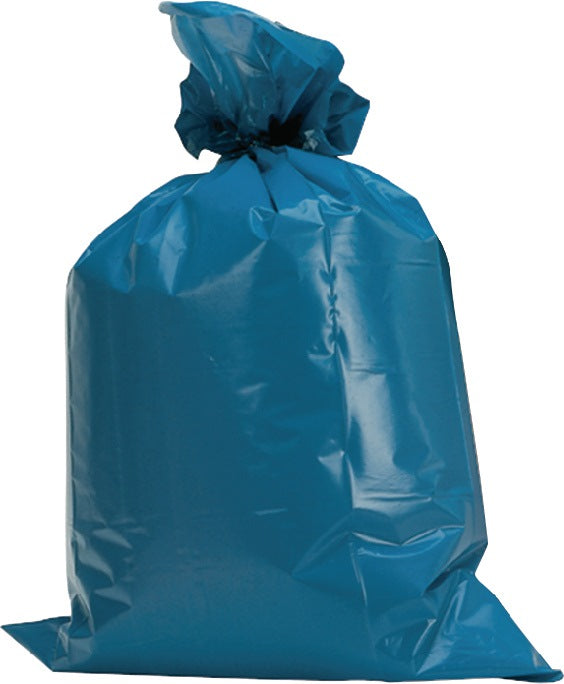 NORDWEST Kunststoffsack 120 l LD-PE blau 60 µm, 250 Stück pro Karton