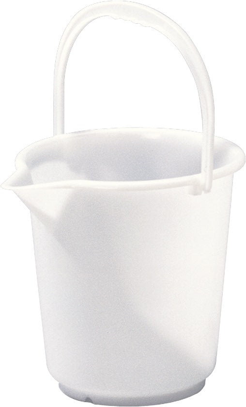 HÜNERSDORFF Eimer 10,5 l HD-Polyethylen natur mit Kunststoffbügel