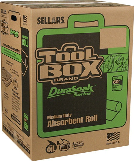RAW Universalbindevlies DuraSoak® 48x38 cm, 100 Tücher, 3-lagig, öl- und chemikalienbindend