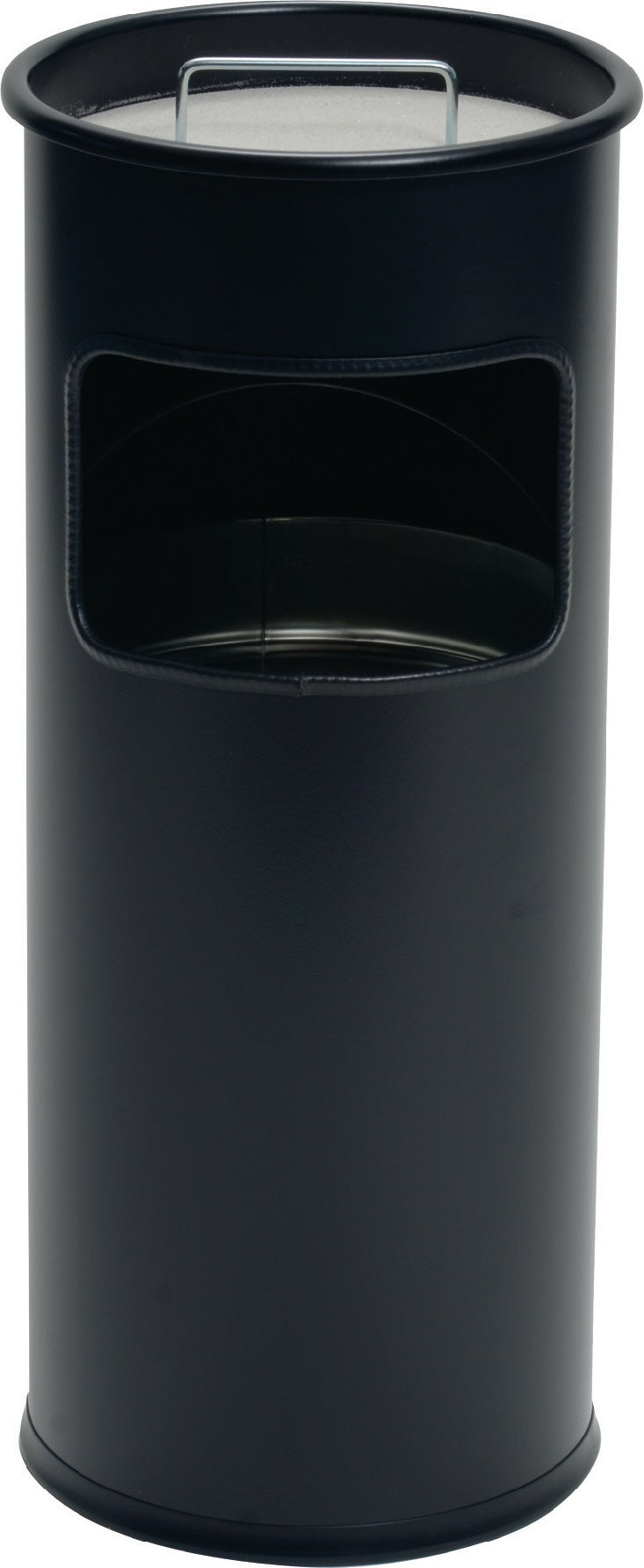 DURABLE Kombiascher Ø260xH620mm silber Stahlblech – 17 l Innenbehälter