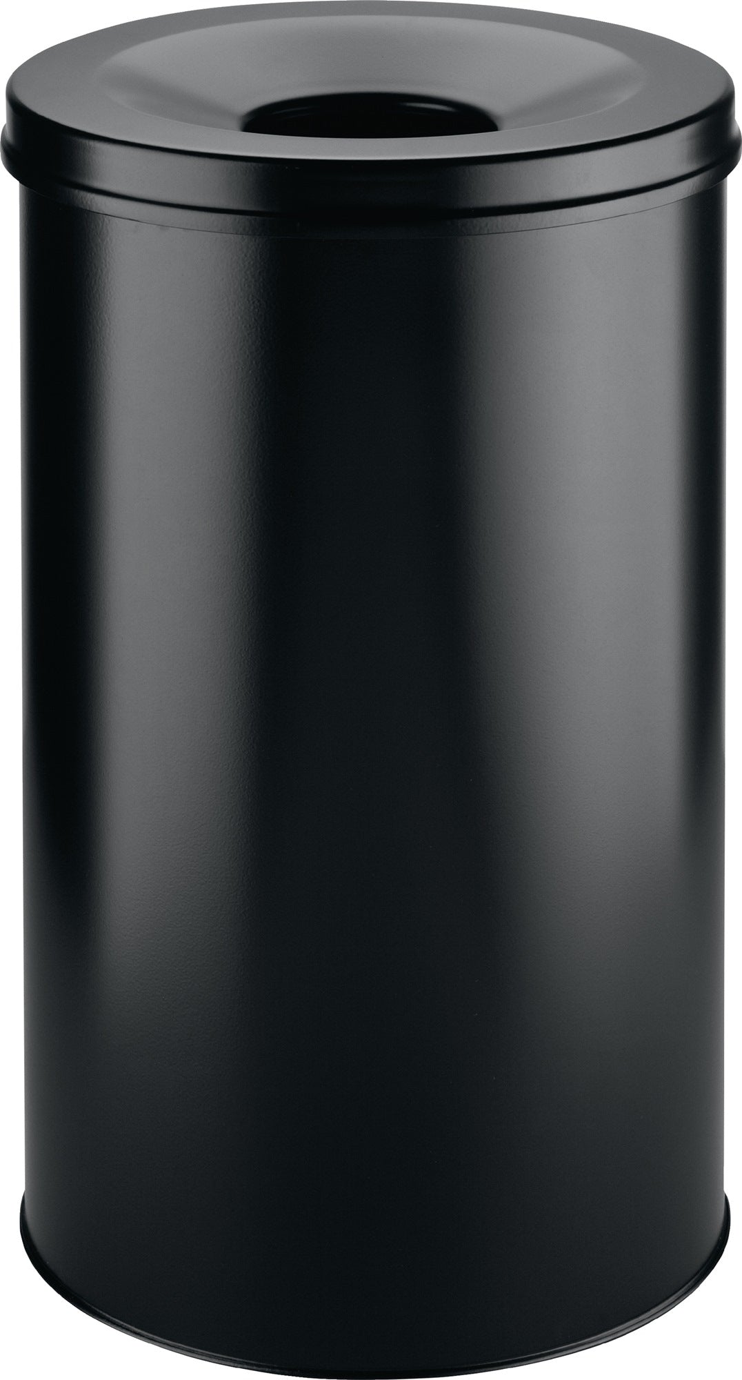 DURABLE Abfallbehälter 30 l schwarz H492 x Ø315 mm selbstlöschend mit Flammenlöschkopf