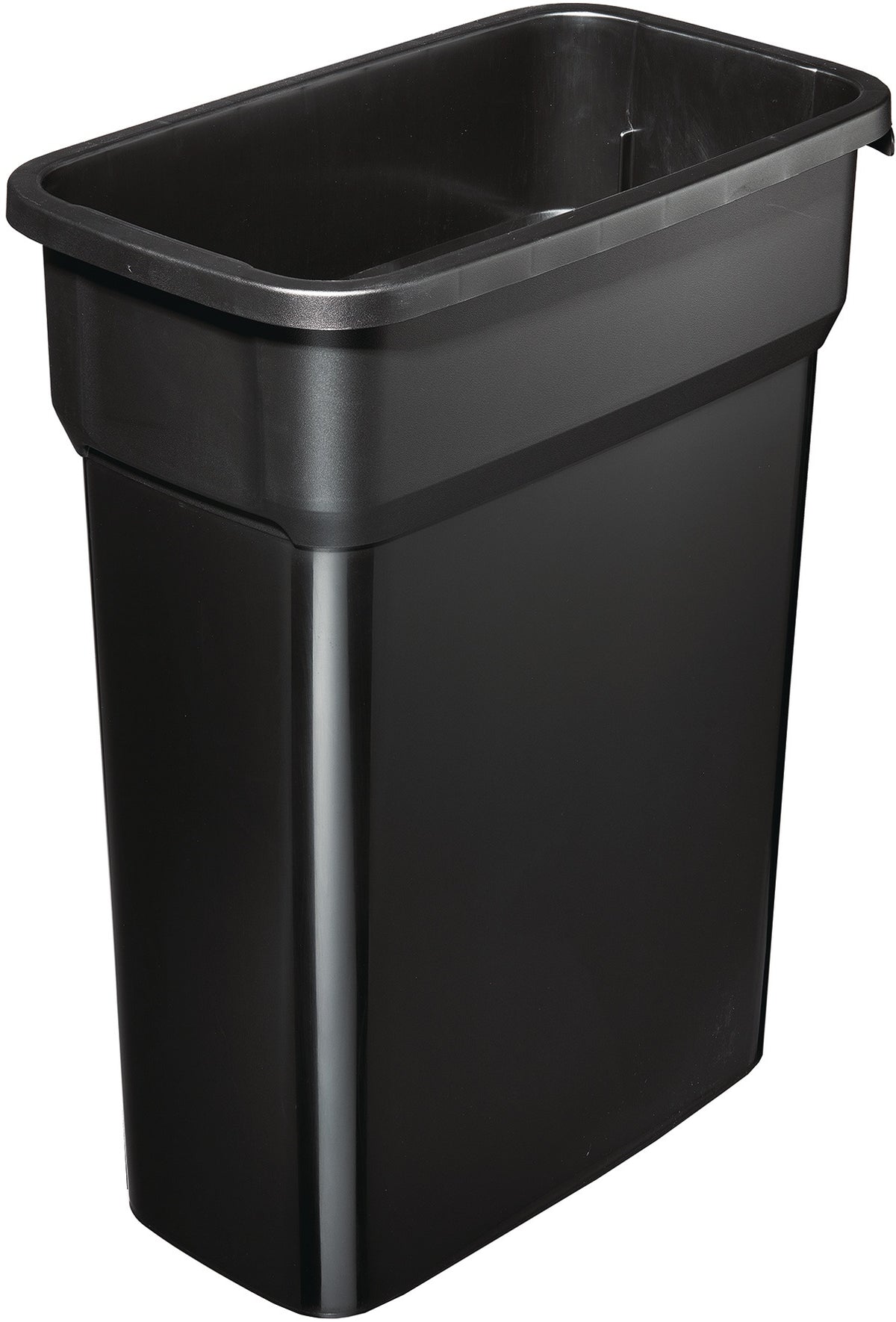ROTHO Wertstoffsammler 55l schwarz H610xB490xT290mm mit Müllsackhalter