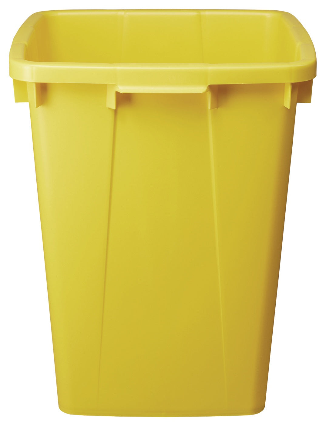 GRAF Abfall- und Wertstoffsammler 90 l – PE grau, H600 x B485 x T510 mm