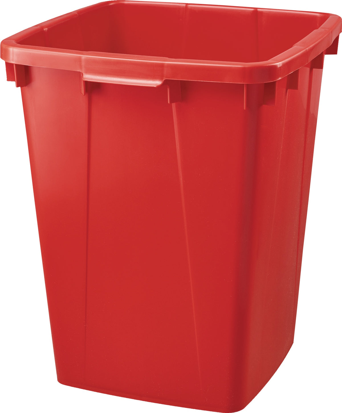 GRAF Abfall- und Wertstoffsammler 90 l – PE grau, H600 x B485 x T510 mm