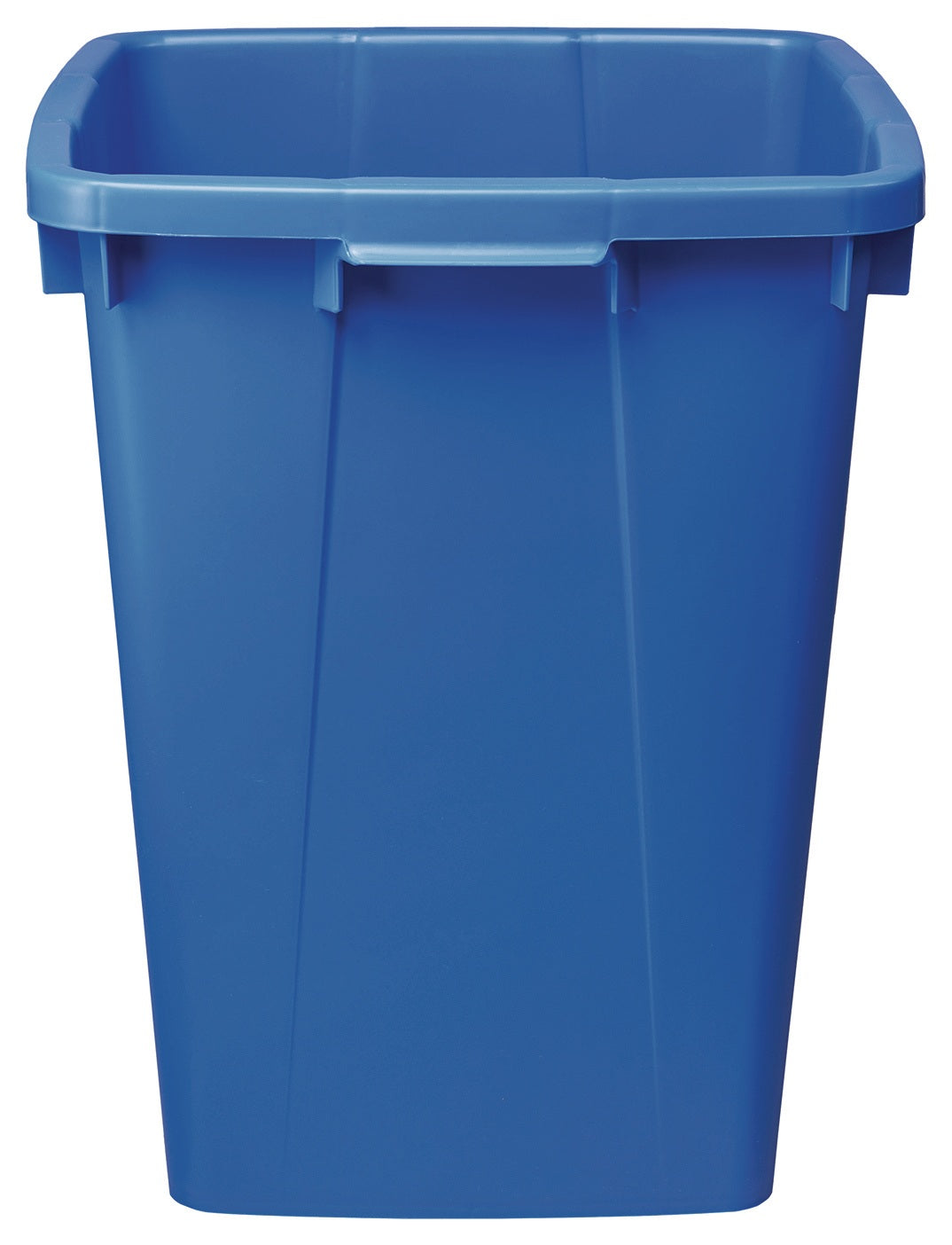 GRAF Abfall- und Wertstoffsammler 90 l – PE grau, H600 x B485 x T510 mm