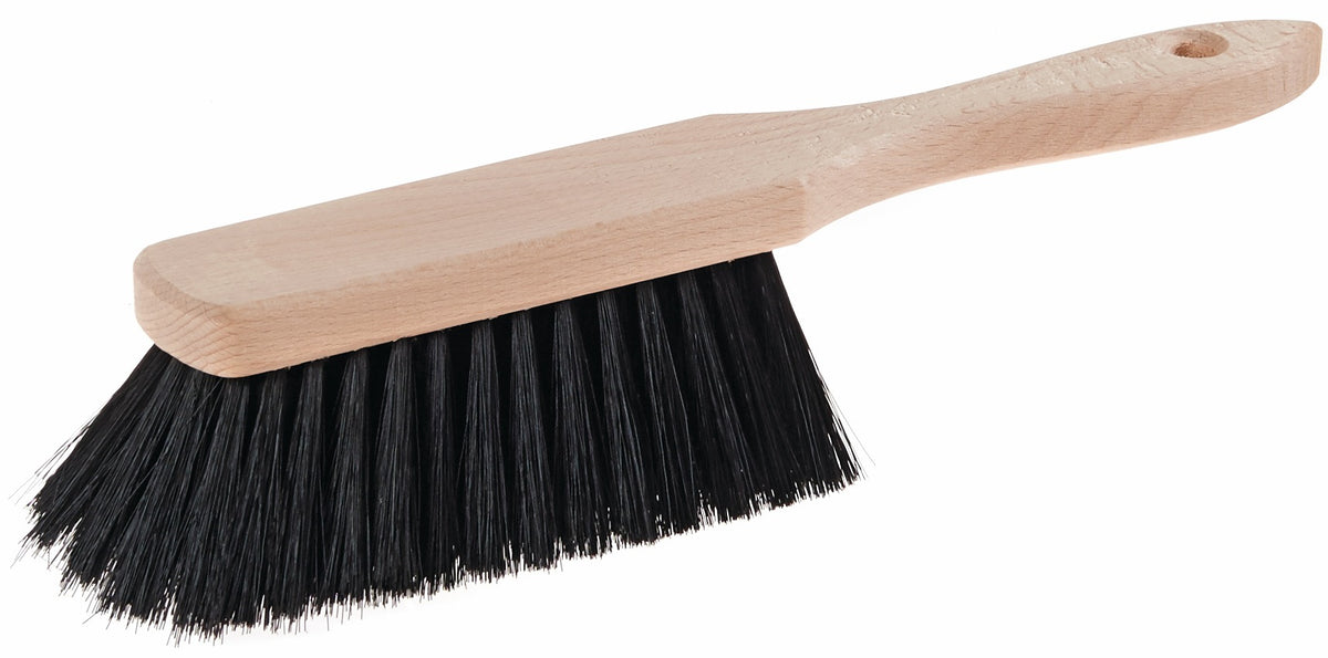 Handfeger feine Kunstborste 280 mm mit Holzrücken von Sorex – für feinen Schmutz