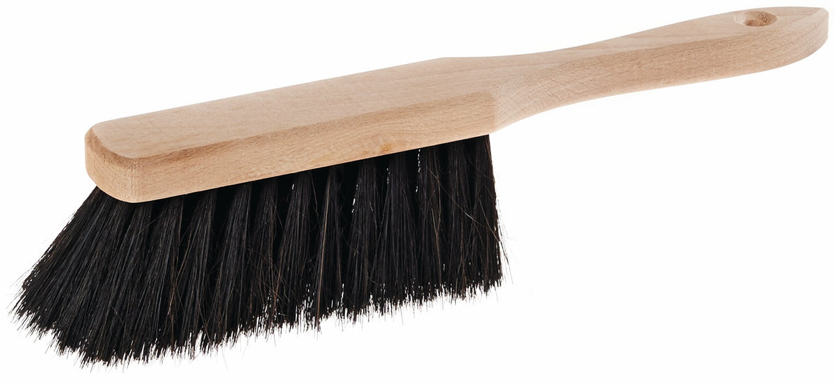 Handfeger Rosshaar 280 mm mit Holzrücken von Sorex – staubbindend