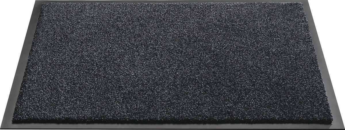 HAMAT Fußmatte Objektqualität anthrazit 600x800 mm – Schwer entflammbar, 9 mm, Polyamid