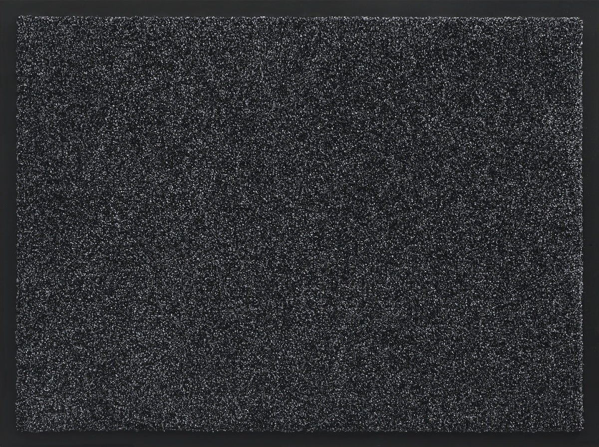 HAMAT Fußmatte Objektqualität anthrazit 600x800 mm – Schwer entflammbar, 9 mm, Polyamid