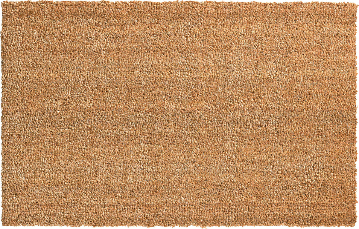 HAMAT Fußmatte natur Kokos 600x400x24 mm – Rutschfeste Schmutzfangmatte für den Innenbereich