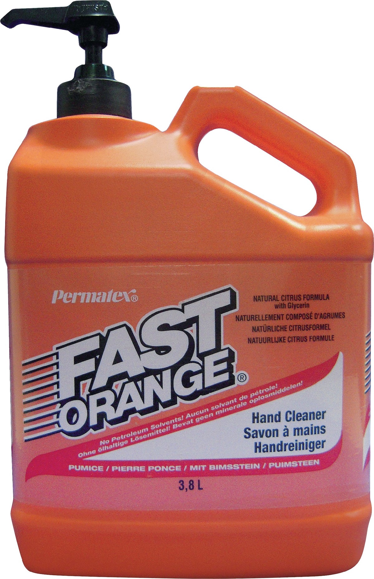 FAST ORANGE Handreiniger 440 ml mit Aloe Vera & Jojobaöl – gründliche Reinigung ohne Wasser