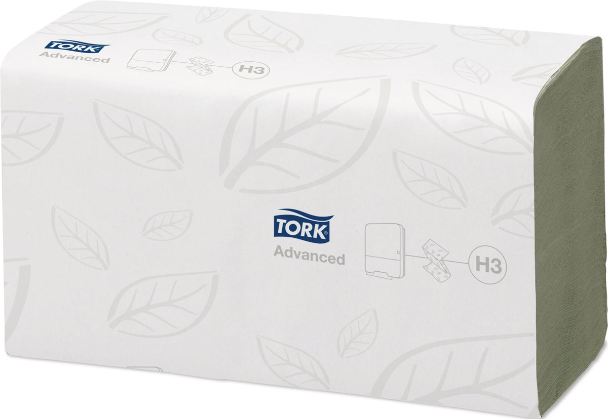 TORK 290163 · 290179 Zick-Zack Falthandtücher, 2-lagig, Dekorprägung, weiß