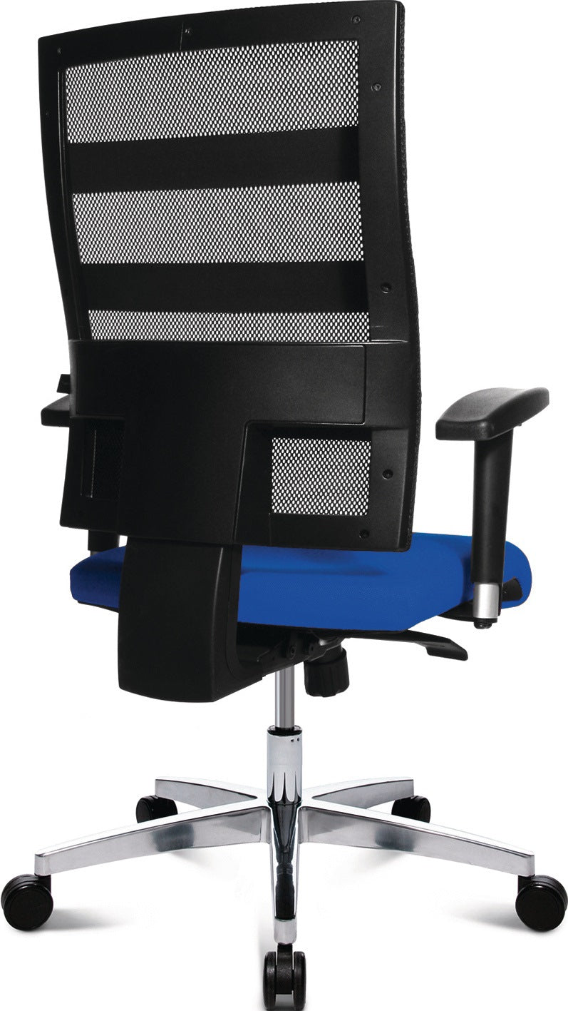 TOPSTAR Bürodrehstuhl Punktsynchron-Technik schwarz/schwarz, 110 kg, höhenverstellbar