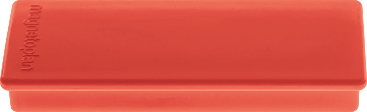 Rechteckmagnet MAGNETOPLAN 55 x 22 x 8 mm weiß