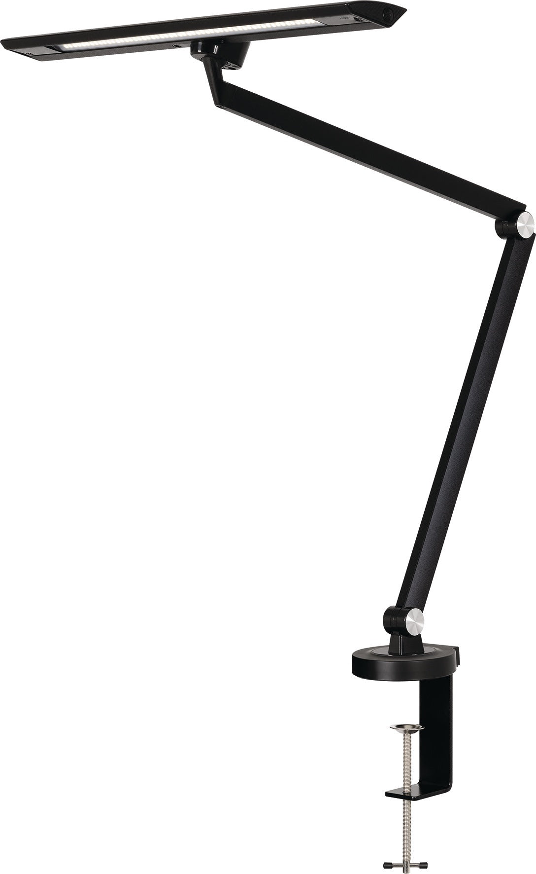 HANSA LED Schreibtischleuchte Zirkon mit Klemme, 820 mm, dimmbar, 650 lm, 5000 K