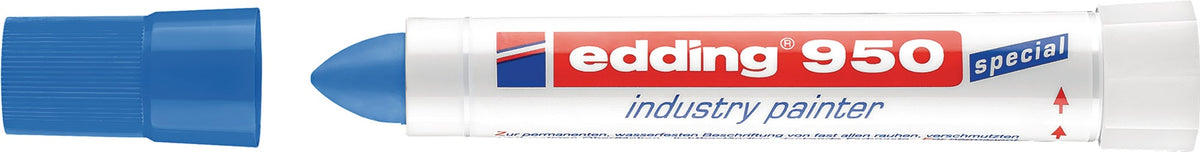 EDDING Industrie-Pastenmarker 950 gelb, 10 mm Rundspitze