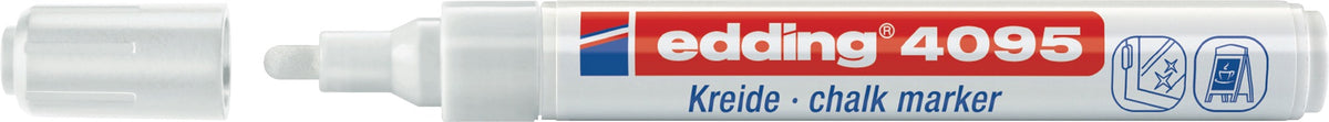 EDDING Kreidemarker 4095 hellgrün, 2-3 mm Rundspitze
