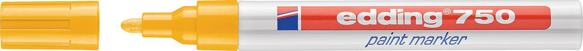 EDDING Lackmarker 750 schwarz, Strichbreite 2-4 mm, Rundspitze, 10er Pack