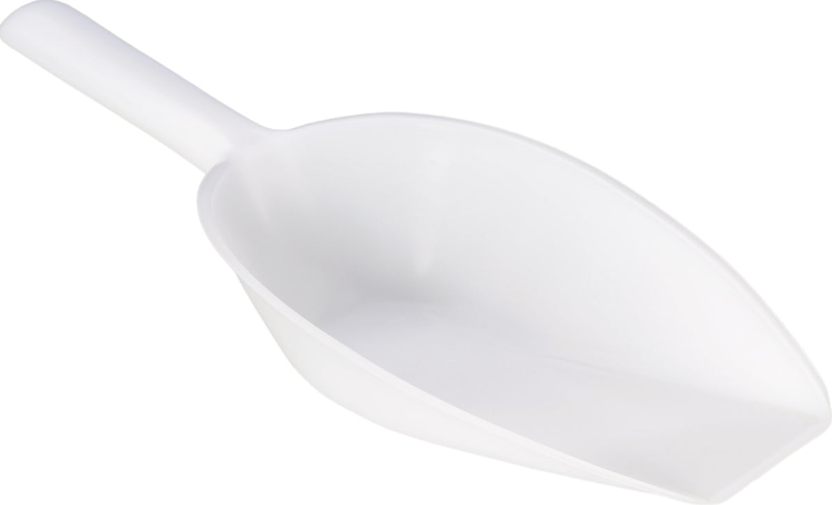 Abwiegeschaufel Polyethylen natur 250 mm 230 ml von HÜNERSDORFF – 12 Stück