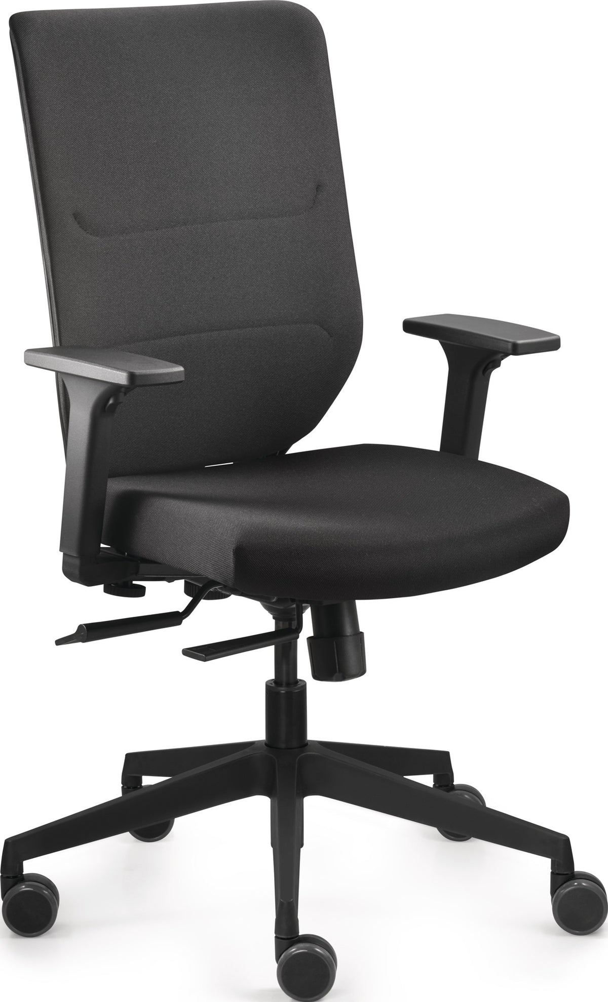 TREND OFFICE Bürodrehstuhl Comfort mit Synchrontechnik, Armlehnen verstellbar, 110 kg