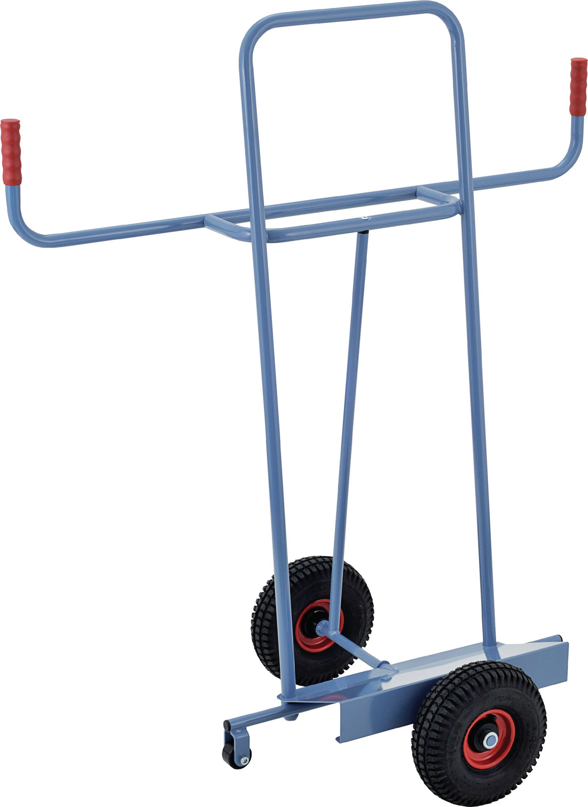 PROMAT Plattenkarre 350 kg – Profi-Transportkarre für Holz- und Kunststoffplatten, taubenblau