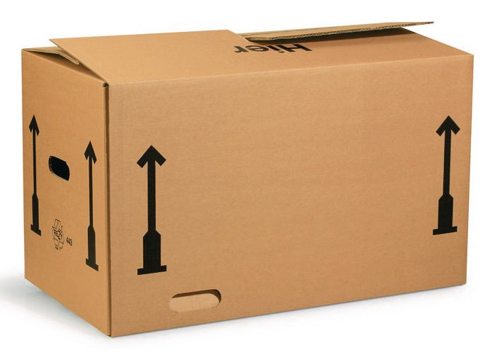 TransPak Umzugskarton Wellpappe zweiwellig braun 440x340x474 mm – 10 Stück