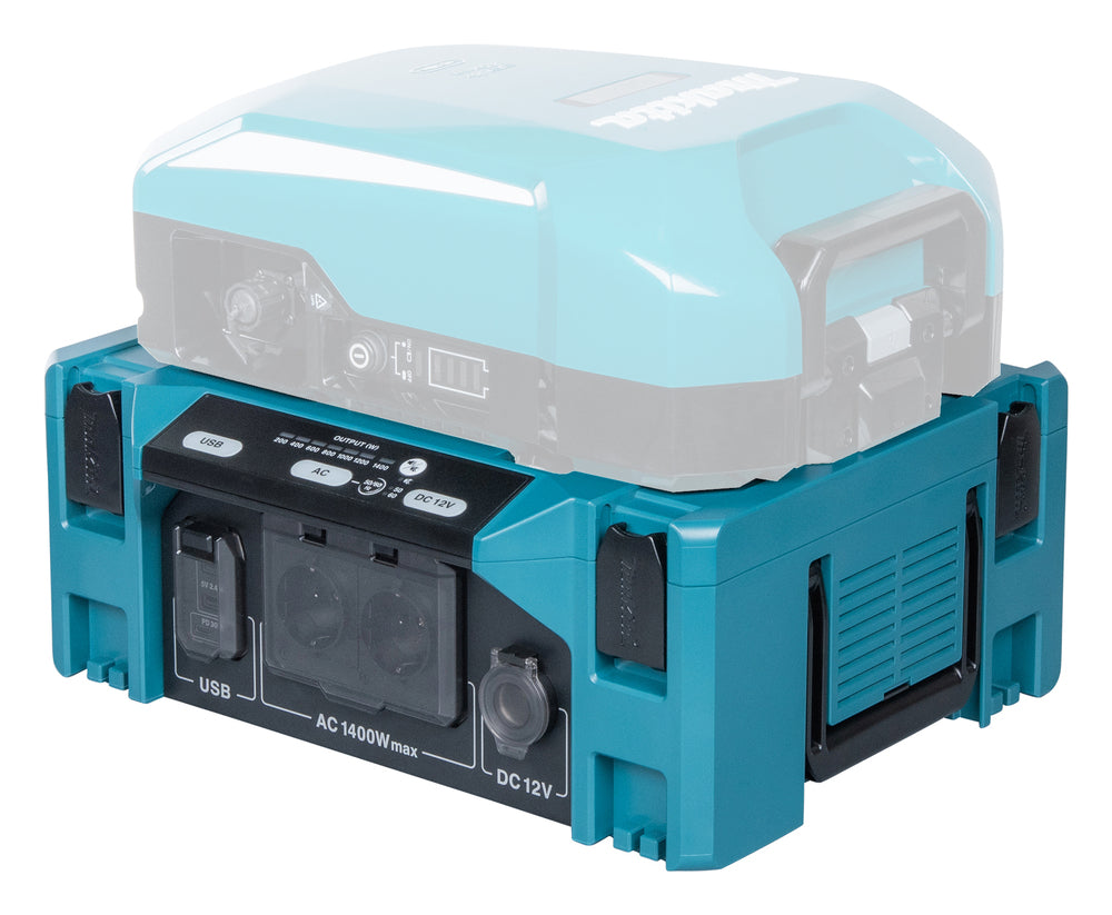 Makita Stromwandler MAKPAC | Mobile Stromversorgung für netzbetriebene Geräte - BAC01