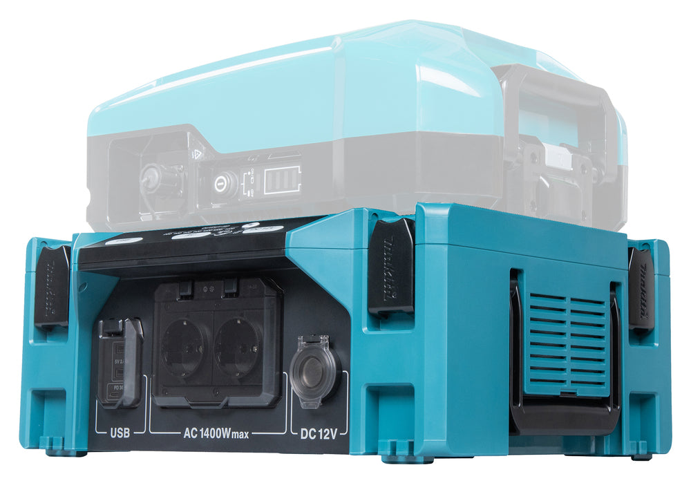 Makita Stromwandler MAKPAC | Mobile Stromversorgung für netzbetriebene Geräte - BAC01