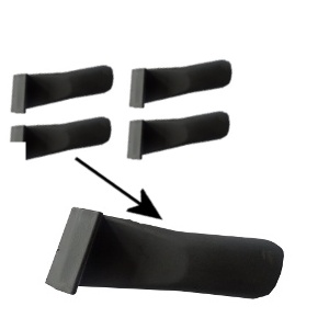 Fabbri 4x Kunststoff Aufsatz für Reifenmontagegerät ZH620 – BL502SK