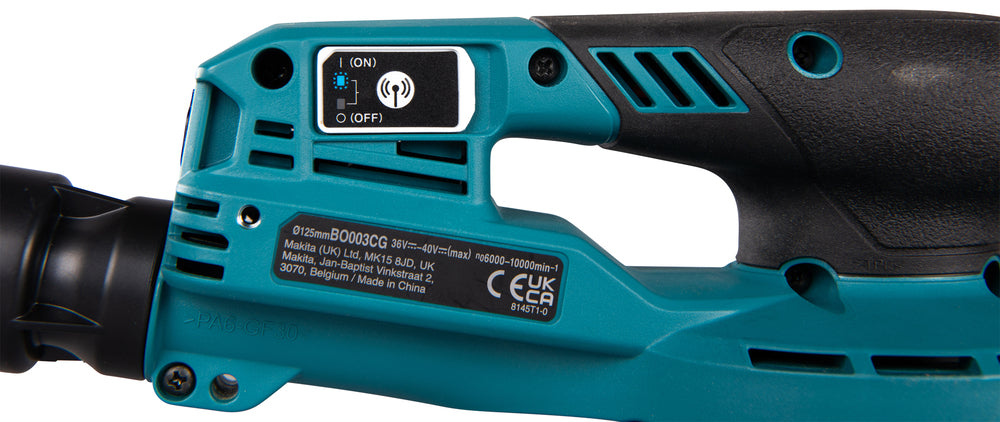 Makita Akku-Exzenterschleifer – AWS, XPT, bürstenlos, variable Geschwindigkeit - BO003CGZ