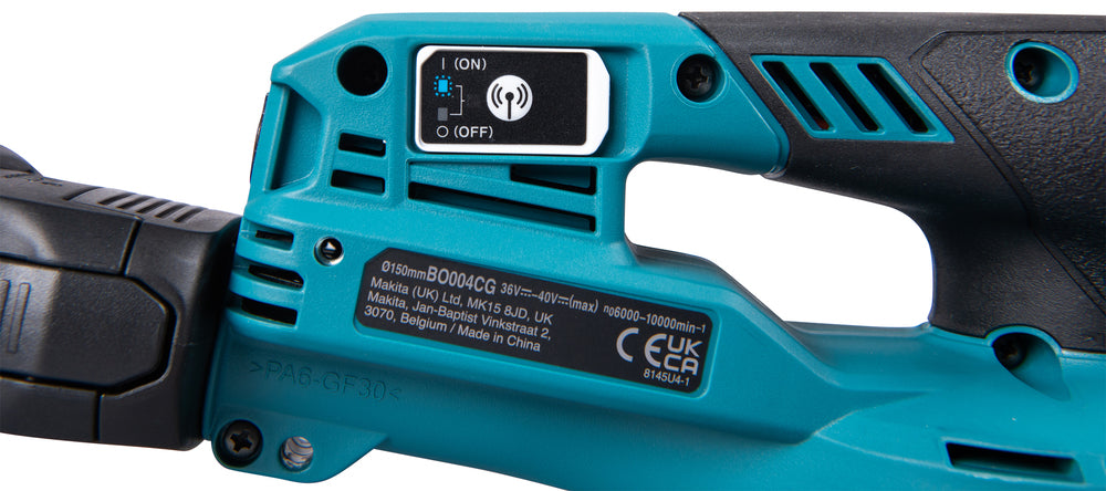 Makita Akku-Exzenterschleifer – XPT, AWS, bürstenlos, variable Geschwindigkeit - BO004CGZ