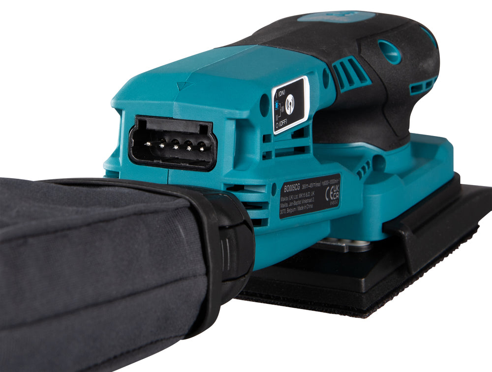 Makita Akku-Schwingschleifer/Exzenterschleifer – XPT, AWS, bürstenlos, variable Geschwindigkeit - BO005CGZ