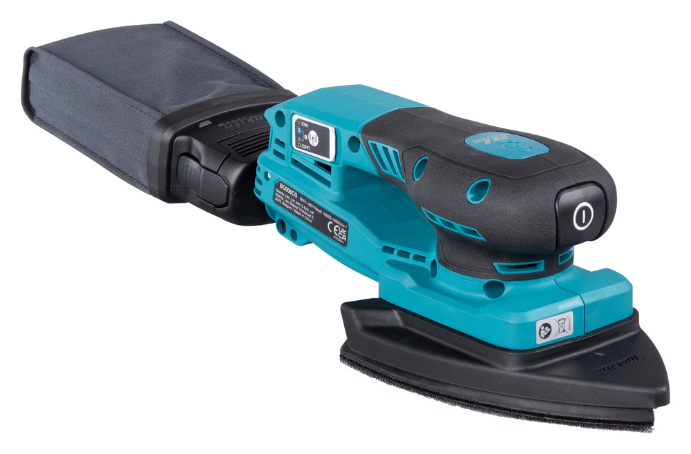 Makita Akku-Schwingschleifer/Exzenterschleifer – XPT, AWS, bürstenlos, variable Geschwindigkeit - BO006CGZ
