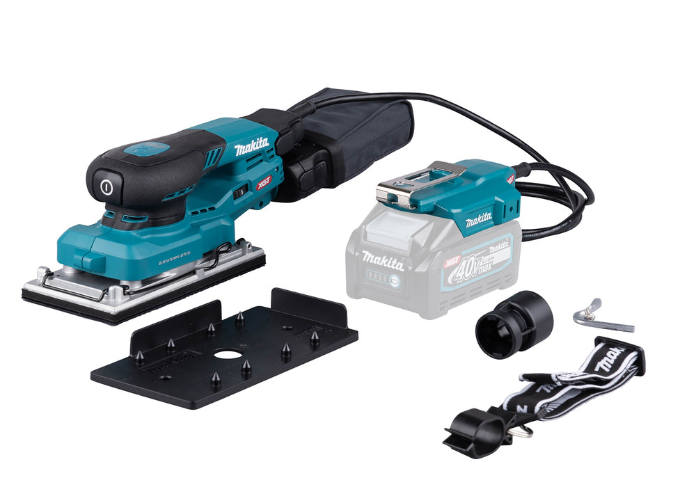 Makita Akku-Schwingschleifer – XPT-Schutz, AWS-Funktion, bürstenloser Motor - BO007CGZ