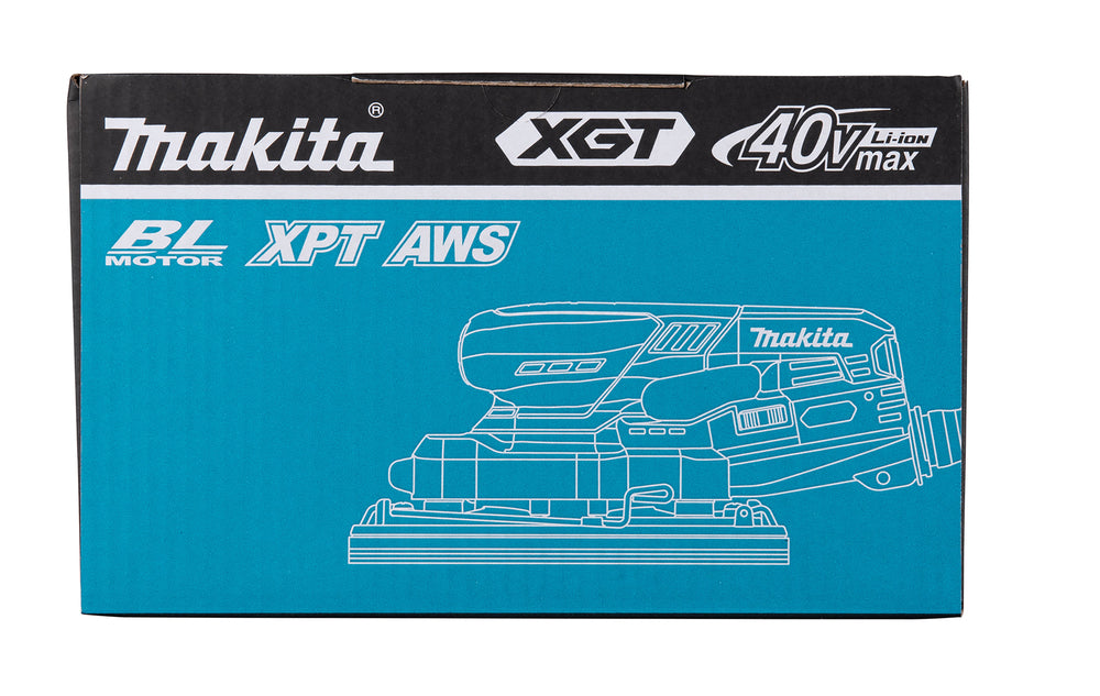 Makita Akku-Schwingschleifer – XPT-Schutz, AWS-Funktion, bürstenloser Motor - BO007CGZ