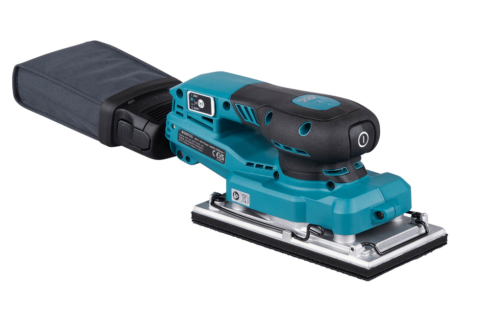 Makita Akku-Schwingschleifer – XPT-Schutz, AWS-Funktion, bürstenloser Motor - BO007CGZ