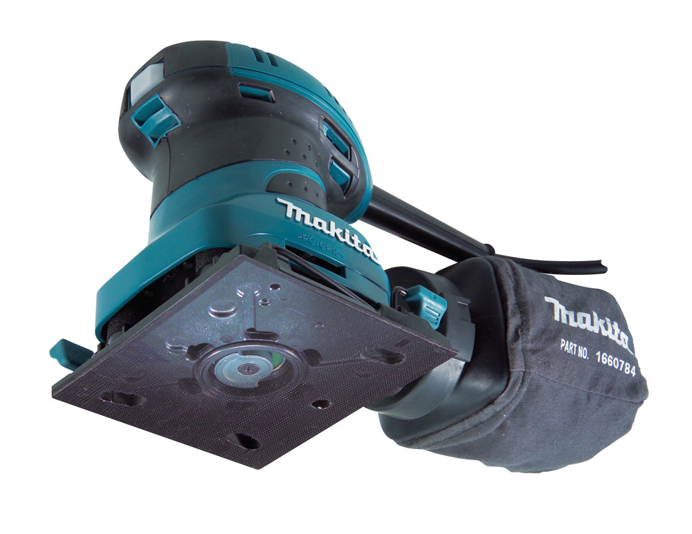 Makita Faust-Schwingschleifer | 190 W Motor, kompakt & vibrationsarm - BO4555J