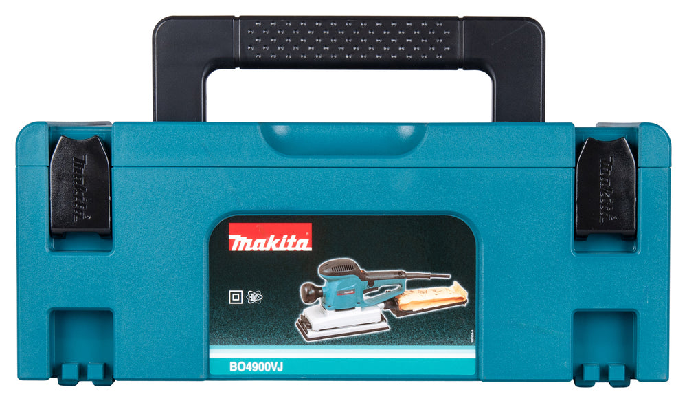 Makita Schwingschleifer | 330 W Motor, 115 x 229 mm Schleifteller & variabler Drehzahlregelung - BO4900VJ