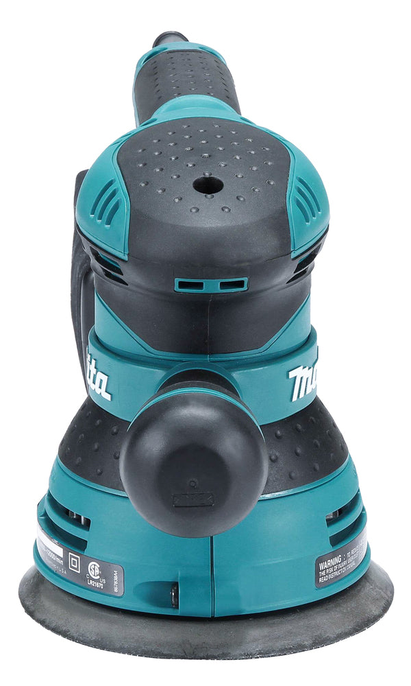 Makita Exzenterschleifer | 125 mm Schleifscheibe, 360° Zusatzgriff & variabler Drehzahlregelung - BO5041J