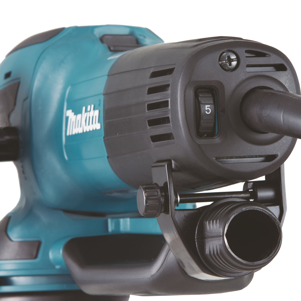 Makita Exzenter-/Rotationsschleifer 150 mm – variabel & staubarm - BO6050J
