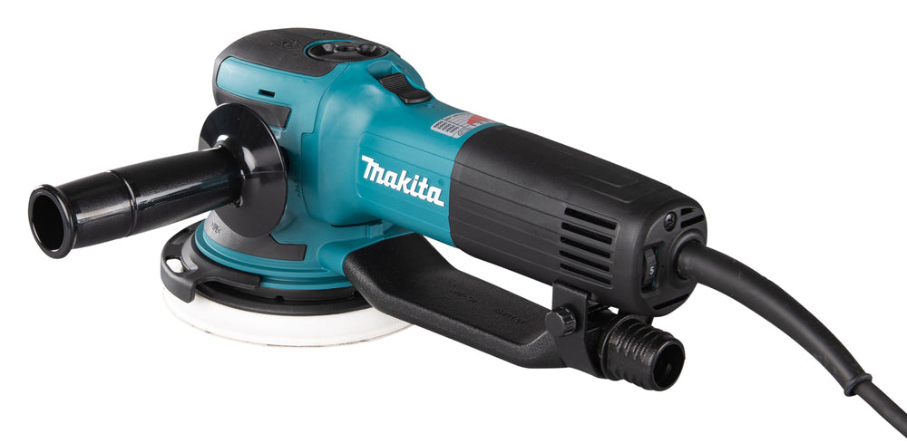 Makita Exzenter-/Rotationsschleifer 150 mm – variabel & staubarm - BO6050J