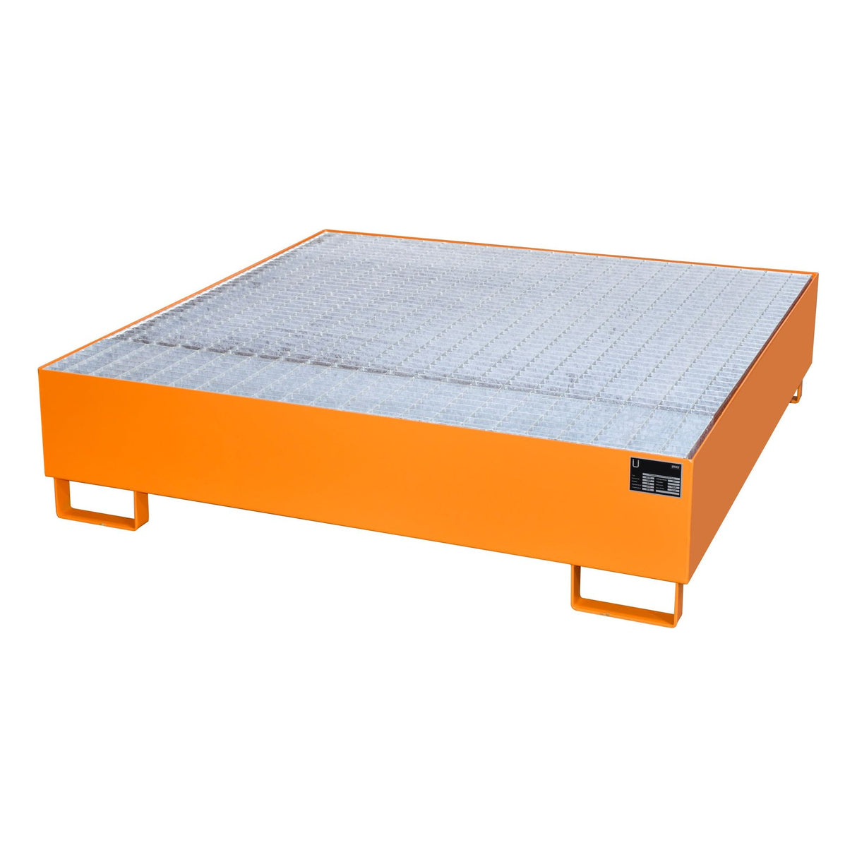 BAUER Südlohn Auffangwanne Typ AW 450 RAL 2000 Gelborange - Art.-Nr. 4402-21-0000-1