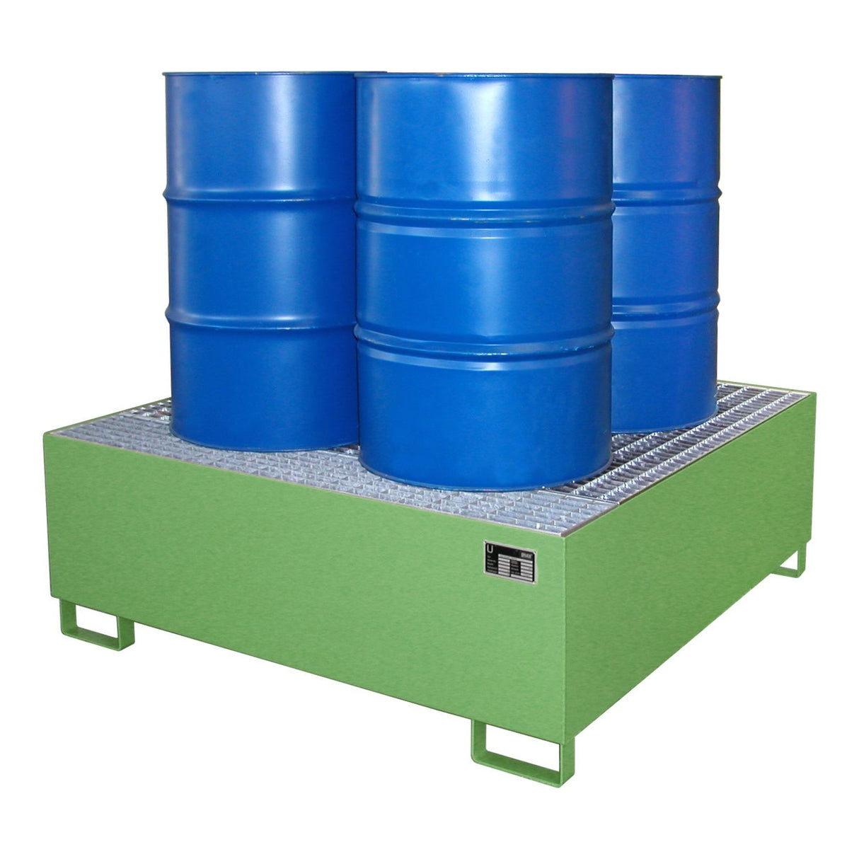 BAUER Südlohn Auffangwanne Typ AW 800 RAL 6011 Resedagrün - Art.-Nr. 4402-22-0000-4